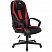 превью Кресло компьютерное VIKING-9/BL+RED, подушка, экокожа/ткань, черное/красное