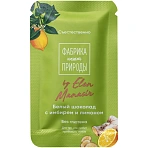 Шоколад Фабрика нашей природы белый с имбирем и лимоном, 20гx6шт/уп