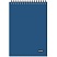 превью Блокнот А5 60л Attache Metallic Синий клетка, греб, картон, фольга