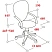 превью Кресло офисное Easy Chair 396 LT оранжевое/чёрное (сетка/ткань, пластик)