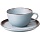 Чайная пара FLAT Shape ONIX (чаш 200мл, блюдц14см) Oxford 136391, AO04-1C05