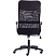 превью Кресло для руководителя Easy Chair 618 чёрное (экокожа/ткань, пластик)