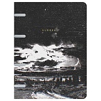 Тетрадь на кольцах А5, 80л. ЛАЙТ, кожзам, Greenwich Line «Surreal», тон. блок