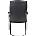 превью Конференц-кресло Easy Chair 807 VPU чёрное (экокожа, металл хромированный)