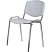 превью Стул офисный Easy Chair Изо серый (пластик, металл) (573683)