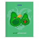 Дневник 1-4 класс 48 л., твердый, BRAUBERG, глянцевая ламинация, с подсказом, «Авокадики»