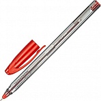 Ручка шариковая неавтоматическая масляная Attache Glide Trio красная (толщина линии 0.5 мм)
