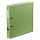 Папка-регистратор OfficeSpace 50мм, мрамор, черная, зеленый корешок, нижний метал. кант