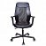 превью Кресло офисное Easy Chair 225 черное (искусственная кожа/сетка/металл)