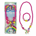 Украшения для девочек «Unicorn Bijou. ЕДИНОРОГ» НАБОР, бусы и браслет, 1TOY