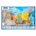 превью Карта России политико-административная 157×107см, 1:5.5М, интерактивная, европодвес, BRAUBERG