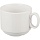 Кофейная пара Мокко белая фарфор, чашка 100мл блюдце d-10см C1627
