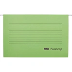 Папка подвесная Attache Foolscap, картон зеленый, до 200л., 5шт/уп