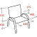 превью Конференц-кресло Easy Chair 807 VPU чёрное (экокожа, металл хромированный)