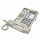 Телефон RITMIX RT-002 white, удержание звонка, тональный/импульсный режим, повтор, белый