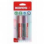 Клей-карандаш Kores Pastel 20 г (2 штуки в упаковке, 12827)