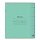 Тетрадь 12 л. ЮНЛАНДИЯ КЛАССИЧЕСКАЯ, клетка, обложка картон, ЗЕЛЕНАЯ, 105638