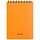 Блокнот А5 60л. на гребне OfficeSpace «Neon», оранжевая пластиковая обложка
