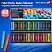 превью Пастель масляная BRAUBERG ART «Секреты художника», УТОЛЩЕННАЯ, 48 цветов, круглое сечение