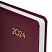 превью Ежедневник датированный 2024 А5 138×213 мм BRAUBERG «Select», балакрон, бордовый