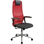 Кресло МТ_SU-B-8/Sit 8 B1-8U подл.158/осн.009 красный/черный zDC.2F.1.2A2