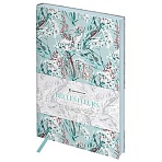 Ежедневник недатированный, А5, 136л., кожзам, Greenwich Line «Belles Fleurs. Valerian», тон. блок, цветной срез
