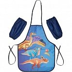 Фартук для труда №1School Мир динозавров нарукавники,490×390 мм, ФН 61-20