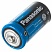 превью Батарейки КОМПЛЕКТ 2шт., PANASONIC D R20 (373), солевые, в пленке, 1.5 В