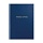 Книга учета OfficeSpace, А4, 144л., линия, 200×290мм, бумвинил, цвет синий, блок офсетный