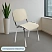 превью Стул офисный Easy Chair Изо светло-бежевый (искусственная кожа, металл) (1647591)
