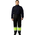 Брюки рабочие зимние муж. з28-БР лимон/черн (р.52-54) 182-188