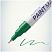 превью Маркер-краска MunHwa «Extra Fine Paint Marker» зеленая, 1мм, нитро-основа