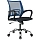 Кресло офисное Комус Мебель (Easy Chair) 396 красное/чёрное (сетка/ткань, пластик)