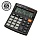 Калькулятор настольный Citizen SDC-812NR, 12 разрядов, двойное питание, 102×124×25мм, черный