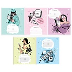 Тетрадь 12л., линия BG «My love», блестки