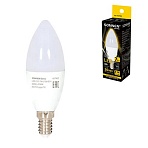 Лампа светодиодная SONNEN EXTRA, 7 (60) Вт, Е14, свеча, теплый белый, 30000 ч, LED C37-7W-2700-Е14