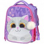 Ранец Berlingo Expert «Cute cat» 37×28×16см, 2 отделения, 2 кармана, анатомическая спинка