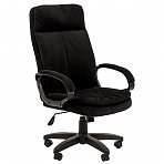 Кресло для руководителя Easy Chair 691 TС черное (ткань, пластик)