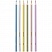 превью Карандаши цветные BG «Metallic», 06цв, круглые, 3.0мм, европодвес