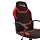 Кресло игровое Chairman «Game 9», PL, ткань черная/красная, пиастра
