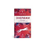 Чай NIKTEA «Energy» оолонг со вкусом энергетика, 21 пакетик в конвертах по 1.5 г