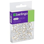 Кнопки силовые Berlingo, 50шт., ПВХ упак., европодвес, золото
