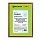 Рамка 21×30 см, пластик, багет 16 мм, BRAUBERG «HIT5», красное дерево с двойной позолотой, стекло