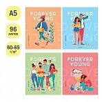 Тетрадь 96л., А5, клетка ArtSpace «Стиль. Forever young»