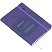 превью Записная книжка А6 80л. ЛАЙТ, кожзам, Greenwich Line «Classic. Lilac», с резинкой, фактурное тиснение, блок в клетку