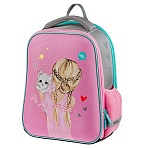 Ранец Berlingo Expert Mini «Be Kind! » 36×27×14см, 2 отделения, 2 кармана, анатомическая спинка