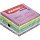Стикеры фигурные Kores FANTASY HEART 70×70мм,5смешан. неон. цв. по 250л 48705
