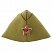 превью Пилотка Военная однослойная, металлическая красная звезда, размер универсальный, 51-56