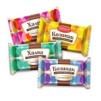 Конфеты глазированные АЗОВСКАЯ «Козинак и халва» 1000 г