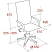 превью Кресло для руководителя Комус Мебель (Easy Chair) 695 бежевое (экокожа, пластик)